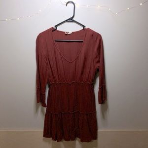 A sky and sparrow dress